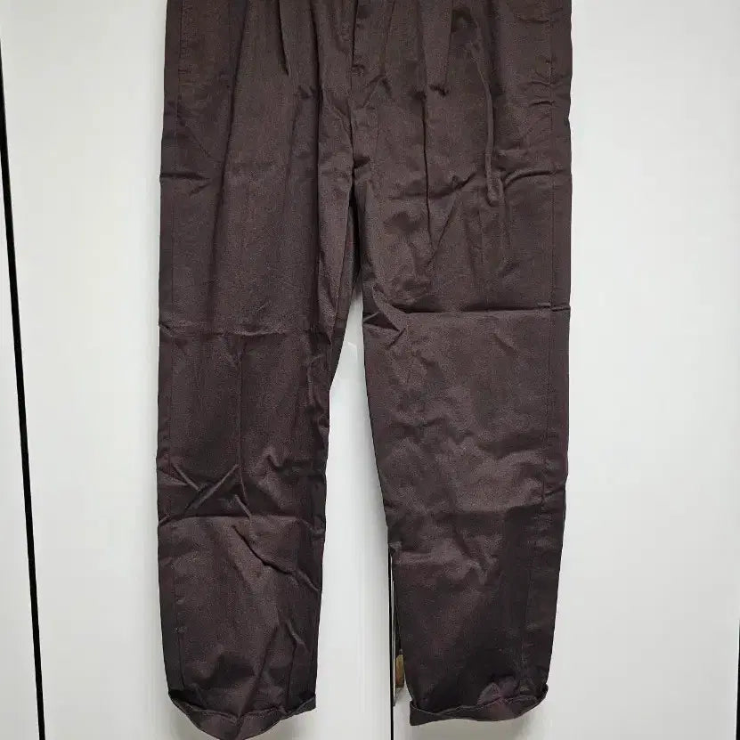 [BUNJANG] Brown Cotton Pants Size 34 / 브라운 팬츠 34사이즈