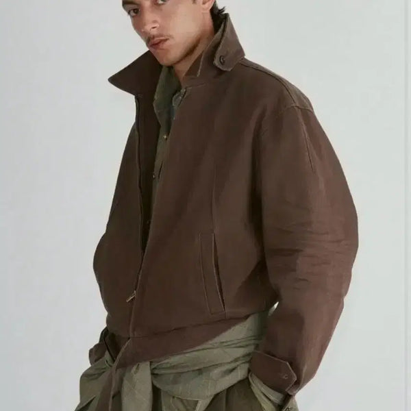 [BUNJANG] Recto 24FW Vintage Washed Harrington Jacket L / 렉토 24FW  빈티지 워시드 헤링턴 자켓 L