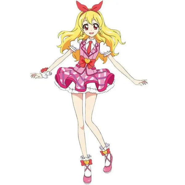 [BUNJANG] Aikatsu Hoshimiya Ichigo School Uniform Cosplay Costume / 아이엠스타 아이카츠 코스프레 스쿨룩 졸사 졸업사진 의상 판매