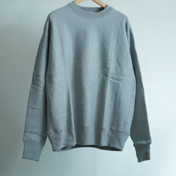 [BUNJANG] moc T Loopwheel Crewneck Sweatshirt GR7 Melange Tone L Size / 목티 moc T 루프휠 크루넥 맨투맨
