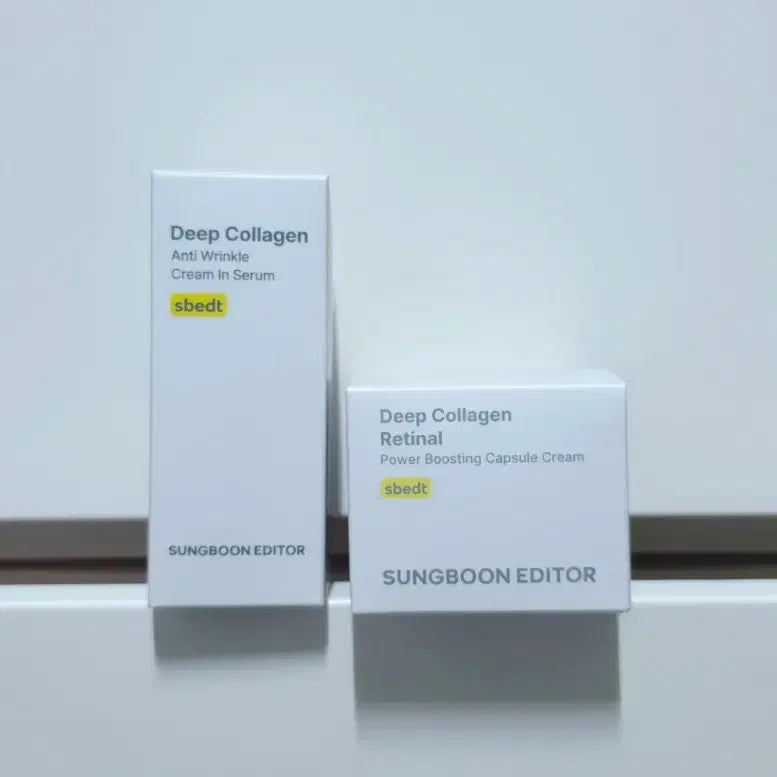 [BUNJANG] Ingredient Editor Deep Collagen Anti-Wrinkle Cream in Serum Retinal Capsule Cream / 성분에디터 딥 콜라겐 안티 링클 크림 인 세럼 레티날 캡슐 크림