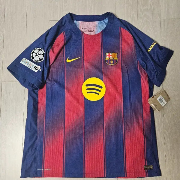 [BUNJANG] FC Barcelona 2025/26 Home Authentic (Advanced) Pedri Full Set / 2526 바르셀로나 홈 어센틱(adv) 페드리 풀마킹