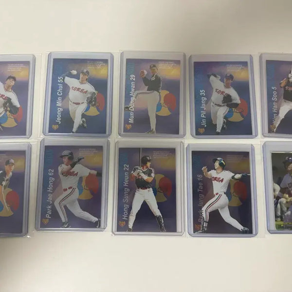 [BUNJANG] Tereka Sydney Baseball National Team Card Bundle / 테레카 시드니 야구 국가대표 카드