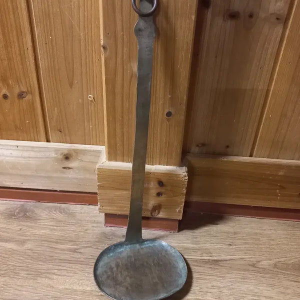 [BUNJANG] Antique Brass Bangjja Oil Lamp / 옛날 민속품 놋쇠 방짜 등잔대