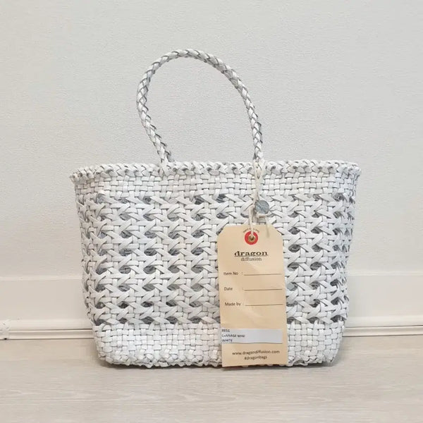 [BUNJANG] Dragon Bag Cannage Mini White / 드래곤백 캐니지 미니 화이트