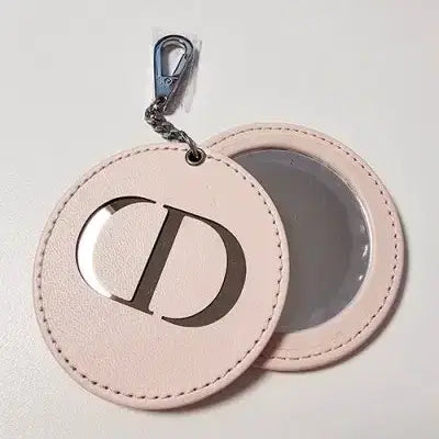 [BUNJANG] Dior CD Logo Pink Mirror Keyring / 디올 핑크 거울 키링