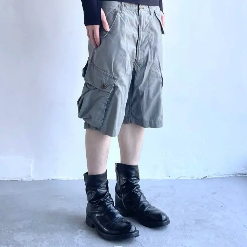 [BUNJANG] NHollywood Cargo Shorts / 엔할리우드 카고 쇼츠