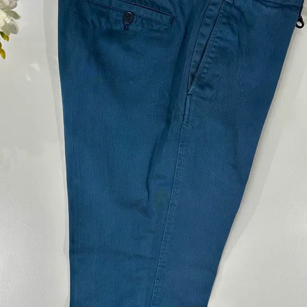 [BUNJANG] Salvatore Ferragamo Blue Chino Cotton Pants Size 54 / 페레가모 블루 치노 코튼 팬츠 54 페라가모 팬츠