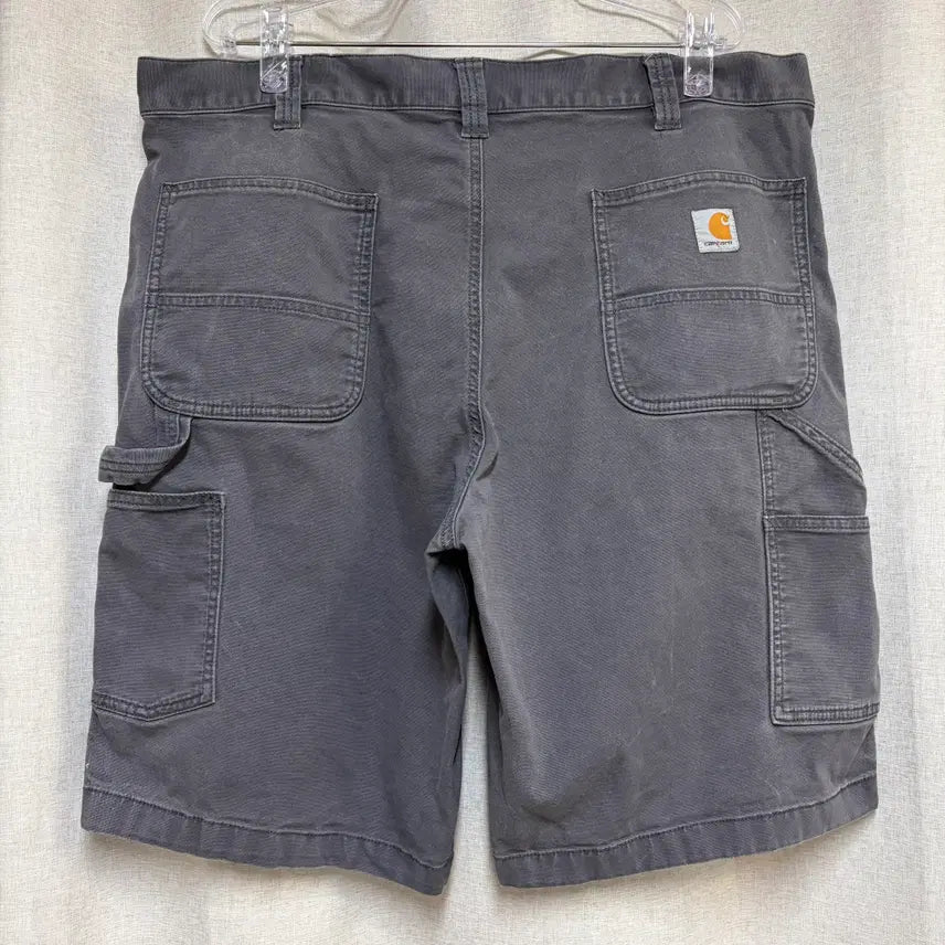 [BUNJANG] Carhartt Carpenter Work Shorts Charcoal W38 / 칼하트 카펜터 워크 쇼츠 차콜 W38