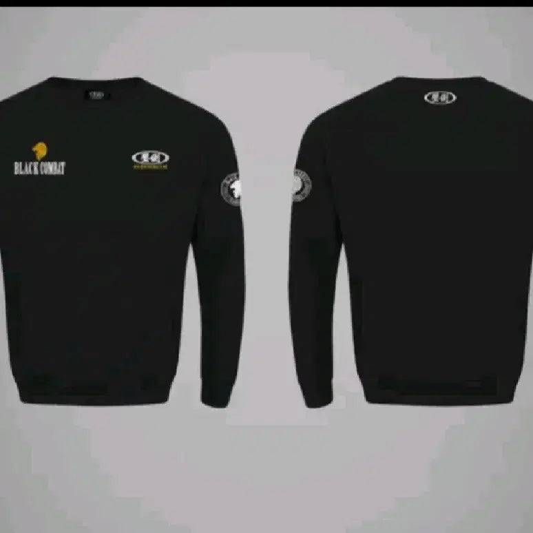 [BUNJANG] Abso Black Combat Sweatshirt Size 2 Limited Edition / 압도 블랙컴뱃 맨투맨 2사이즈 한정판 본투윈프리덤올라잇짐웨어