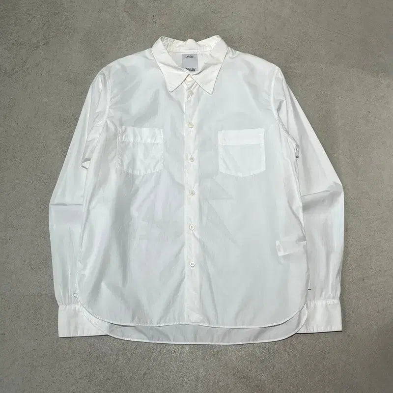 [BUNJANG] Visvim Back Printing White Shirt / 비즈빔 백프린팅 화이트셔츠 s12036