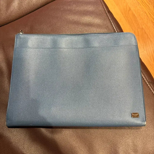 [BUNJANG] Dolce & Gabbana Saffiano Leather Men's Clutch Bag / 돌체앤가바나 클러치