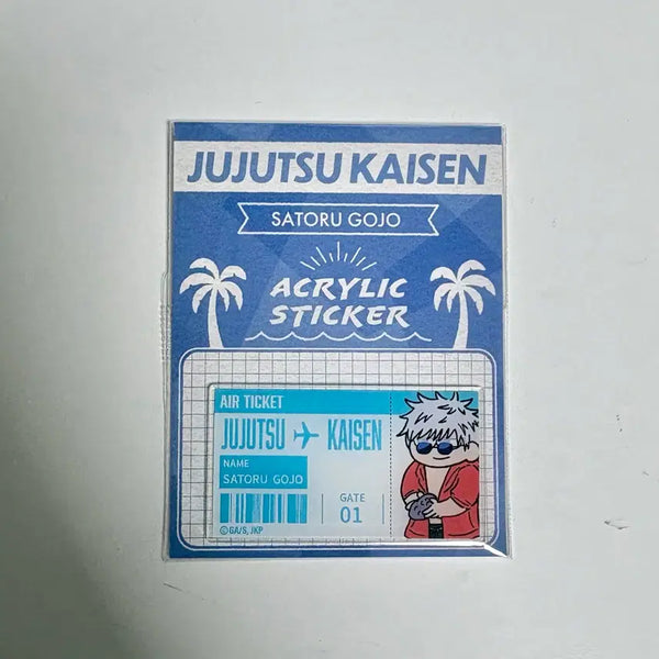 [BUNJANG] Jujutsu Kaisen Gojo Jirori Acrylic Sticker / 주술회전 고죠 지로리 아크릴 스티커