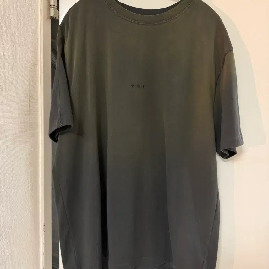 [BUNJANG] Bellier Gradient Khaki Short Sleeve T-Shirt (Size M) / 벨리에 그라데이션 카키 반팔 M사이즈