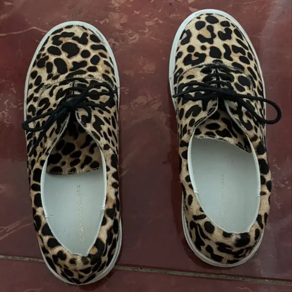 [BUNJANG] Leopard Print Sneakers Women's Shoes Size 235-240 / 호피무늬 스니커드 운동화 235~240사이즈 패션신발 여자신발