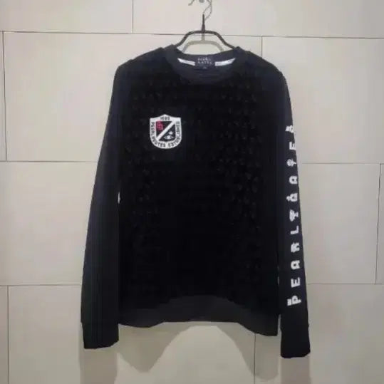 [BUNJANG] Parigates All Over Pattern Round Neck T-Shirt / 파리게이츠 올오버 패턴 라운드티