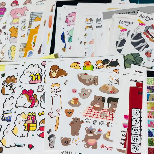 [BUNJANG] Sticker Bundle Set / 인스 스티커 일괄 판매 씰스티커