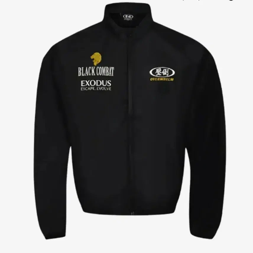 [BUNJANG] APDO Black Combat Windbreaker Limited Edition / 압도 블랙컴뱃 바람막이 2사이즈 한정판 본투윈프리덤올라잇짐웨어