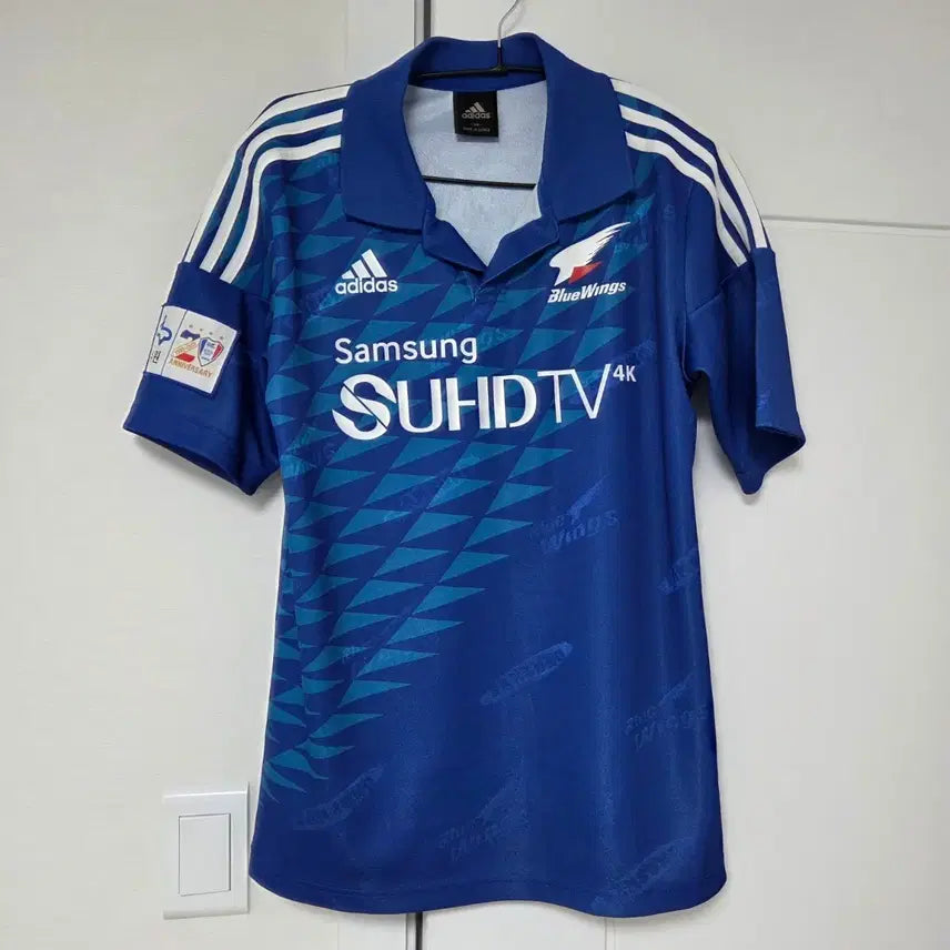 [BUNJANG] Suwon Samsung Bluewings 20th Anniversary Retro Adidas Yeom Ki-Hoon Jersey / [95] 수원삼성 블루윙즈 20주년 레트로 아디다스 염기훈 유니폼