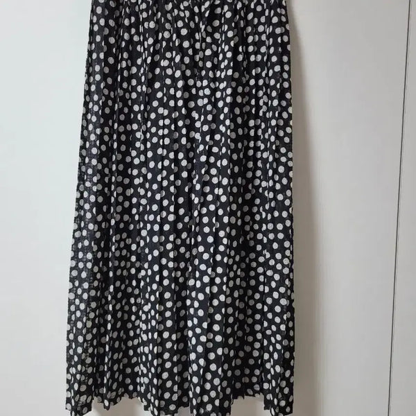[BUNJANG] Polka Dot Summer Long Skirt / 땡땡이 여름 롱스커트