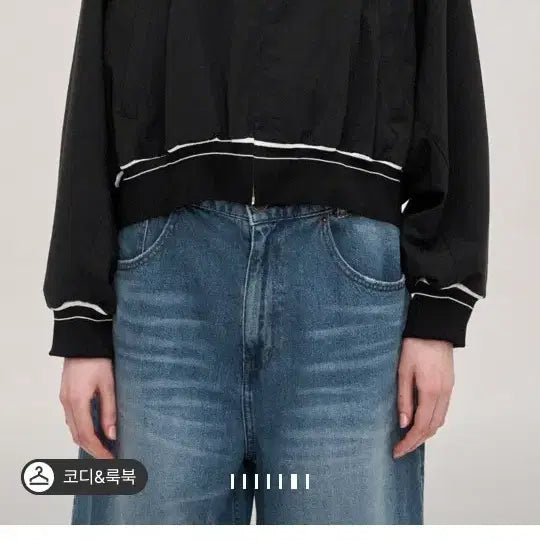 [BUNJANG] System Blouson Jumper Jacket Black / 시스템 블루종 점퍼 블랙 간절기용 상태최상!!