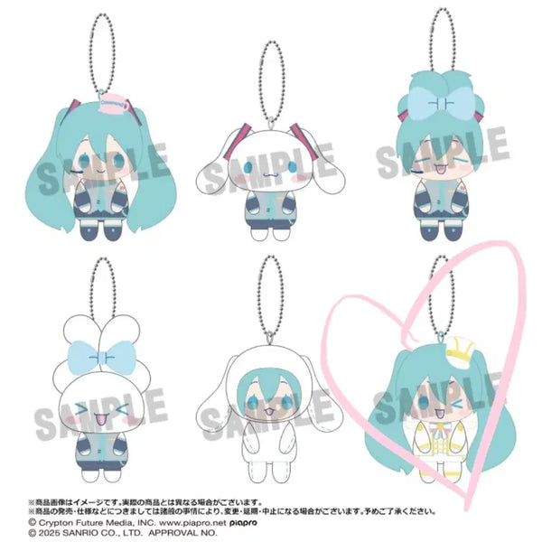 [BUNJANG] Hatsune Miku Cinnamoroll Owari Nuigurumi Plush / [미개봉] 하츠네 미쿠 시나모롤 오스와리 누이 양도 보카로 보컬로이드