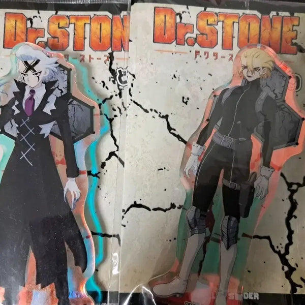 [BUNJANG] Dr. Stone Stanley & Senku Acrylic Standee Bundle Set / 닥터스톤 스탠리,제노 아크릴 일괄