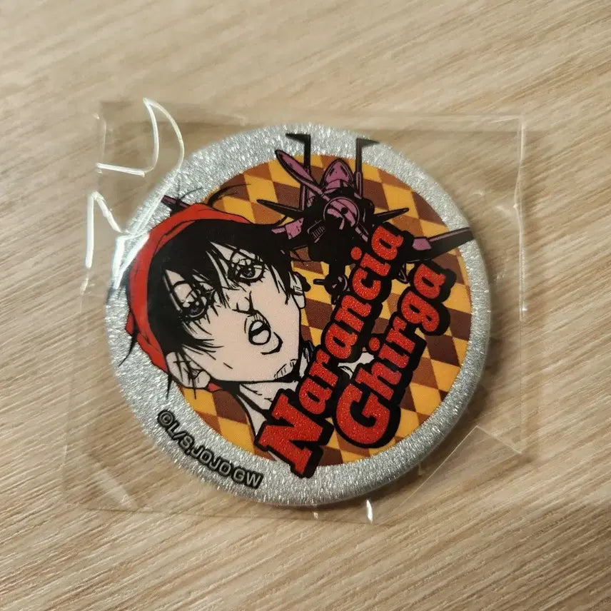 [BUNJANG] JoJo's Bizarre Adventure Part 5 Glitter Can Badge Collection 2 - Narancia / (미개봉) 죠죠 5부 글리터 캔뱃지 2탄 나란차 나란챠