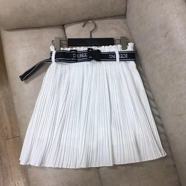 [BUNJANG] ICEBERG 2024 Pleated Skirt with Belt Set / 24년 ICEBERG 아이스버그 정품(구매가55만)골프 플리츠스커트 벨