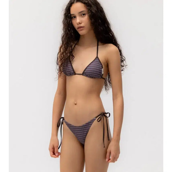 [BUNJANG] Glowny Stripe Bikini (M) / 글로니 스트라이프 비키니(M)