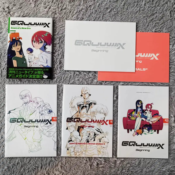[BUNJANG] Gundam Zeex Artbook, Photobook Collection / 건담 지쿠악스 GQuuuuuuX 아트북 화보집