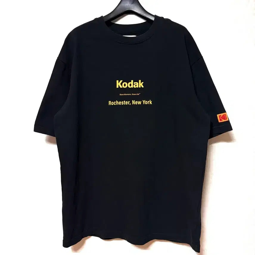 [BUNJANG] Kodak Graphic T-Shirt Oversized Fit (L) / [L,100]코닥 그래픽 반팔티 티셔츠 오버핏