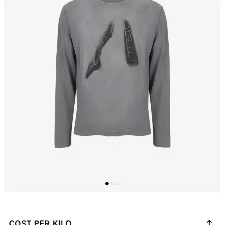 [BUNJANG] Cost Per Kilo Long Sleeve T-Shirt XL / 코스트 퍼 킬로 롱슬리브 긴팔 티셔츠 XL