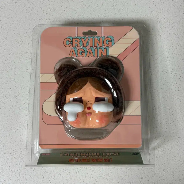 [BUNJANG] POP MART Crybaby Crying Again Series Earphone Pouch Bear / 팝마트 크라이베이비 크라잉 어게인 시리즈 이어폰 백 곰