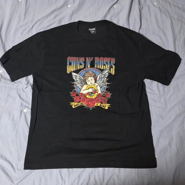 [BUNJANG] TOPTEN x Guns N' Roses Graphic T-Shirt / 탑텐 X 건즈 앤 로지스 반팔 티셔츠 105