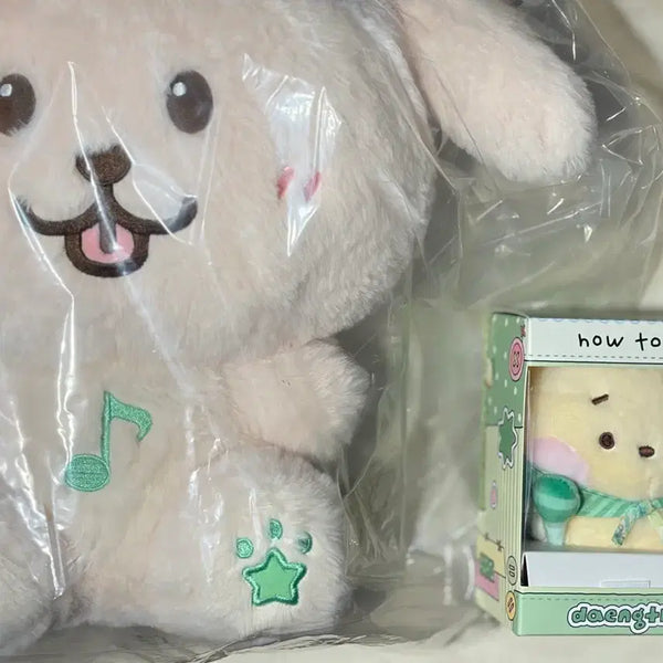 [BUNJANG] Dengtriber & Dengtrini Scarf Keychain Bundle Set / 원가양도 30cm 댕트리버, 댕트리니 스카프키링 일괄