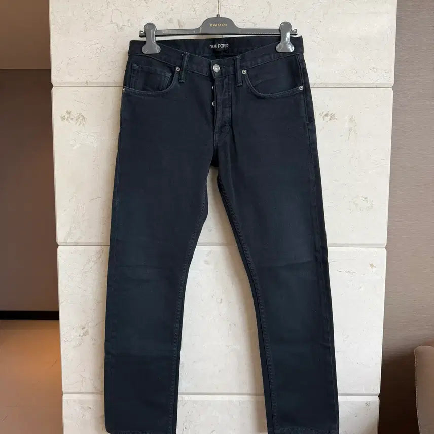 [BUNJANG] Tom Ford Black Slim Fit Denim Jeans Size 32 / 톰포드 / 블랙 슬림핏 데님 진 / 32