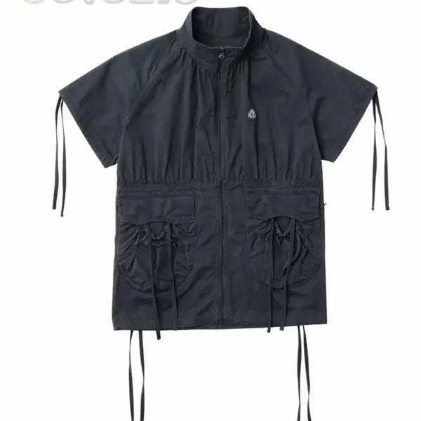 [BUNJANG] Koiseo Shirring Pocket Jacket / 코이세이오 셔링 포켓 자켓