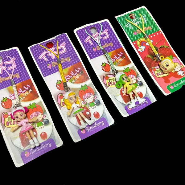 [BUNJANG] Ojamajo Doremi Vintage Charm Set / 고전문구 꼬마마법사 레미 키링 스트랩 일괄