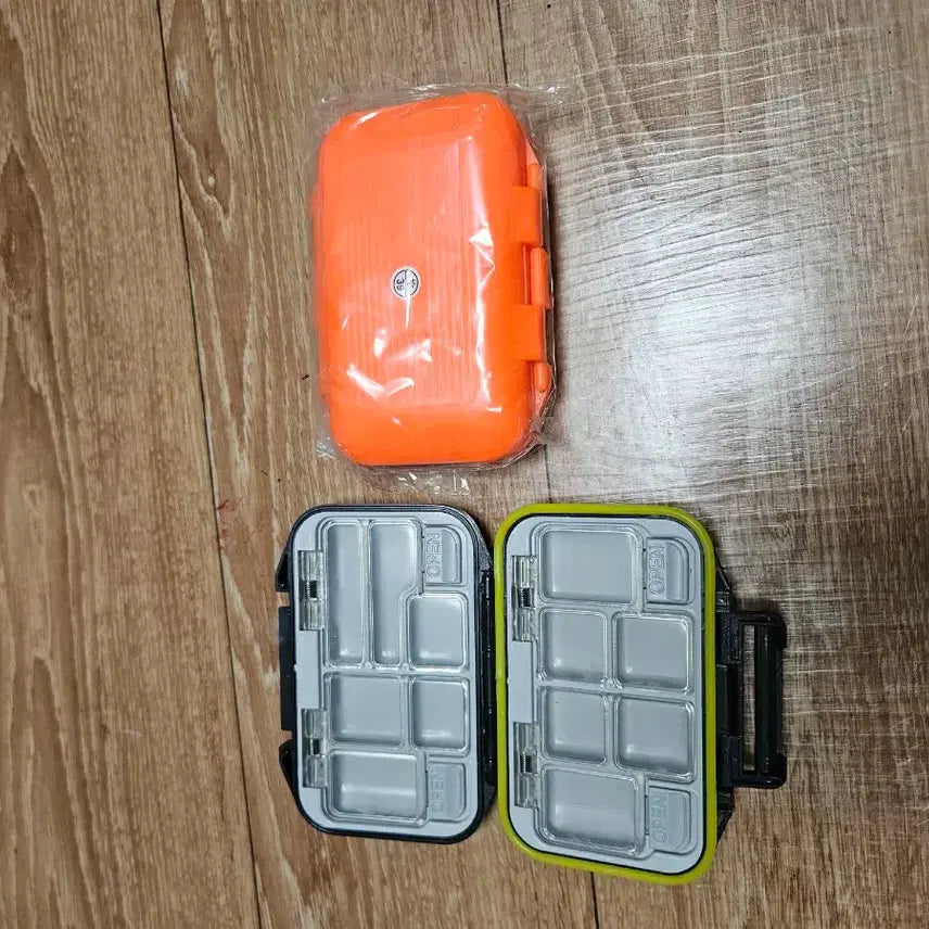 [BUNJANG] Waterproof Tackle Box Set / 낚시 방수 소품 케이스 2개