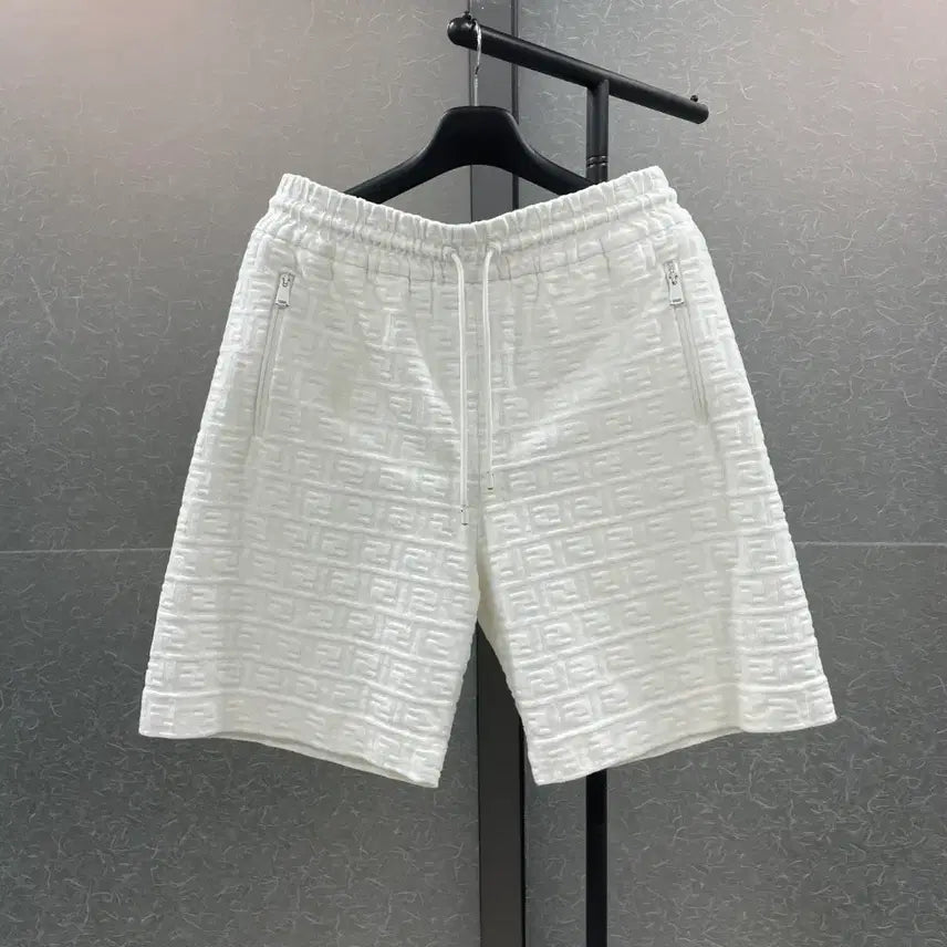 [BUNJANG] Fendi FF Cotton Bermuda Shorts XL / [25ss/XL] 펜디 FF 버뮤다 코튼 쇼트 팬츠