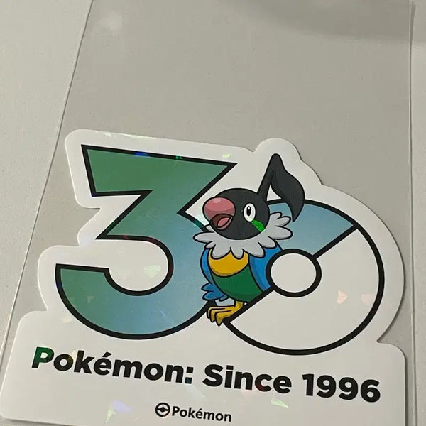 [BUNJANG] Pokemon 30th Anniversary Perape Sticker / 포켓몬 30주년 스티커 페라페