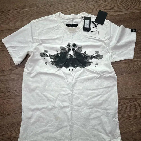 [BUNJANG] Rag & Bone Short Sleeve T-Shirt White / Rag and bone 랙앤본 반팔 티셔츠 화이트