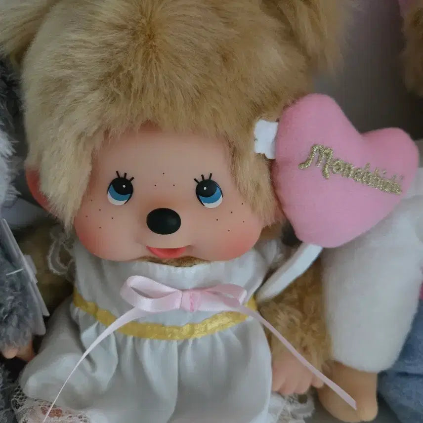 [BUNJANG] Monchhichi Angel Plush Toy / 몬치치 엔젤