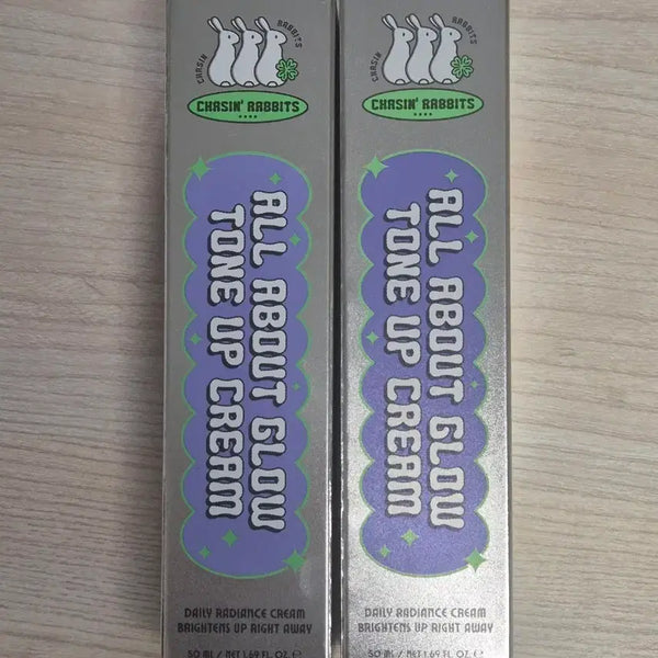 [BUNJANG] Chasing Rabbit All About Glow Tone-Up Cream (Sealed) / 미개봉 체이싱래빗 올어바웃 글로우 톤업 크림양도 판매 커버 선