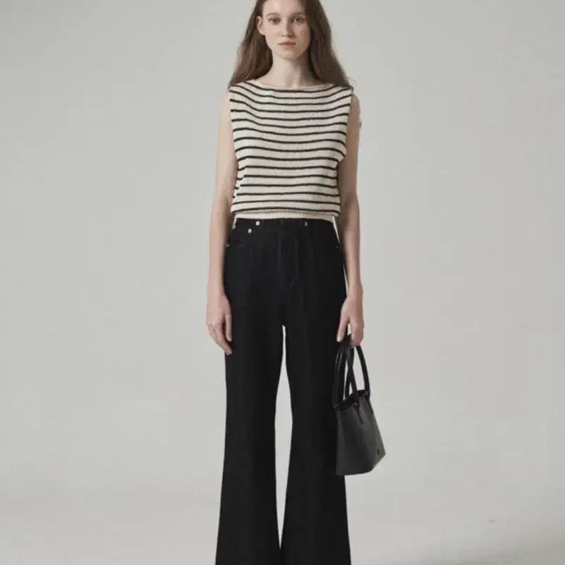 [BUNJANG] GED Crop Denim Pants Black Size S / 게드 crop denim pants s ged