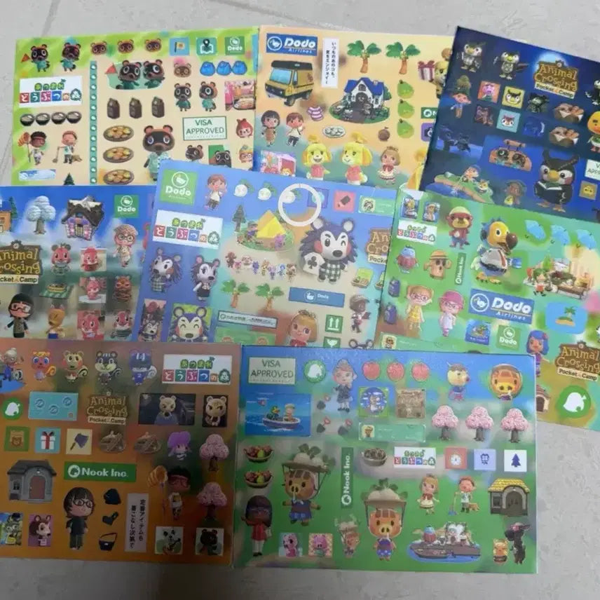 [BUNJANG] Animal Crossing Sticker Set / 동물의숲 스티커 세트 판매 !!(현재 일시품절 (1달뒤 재입고예정)