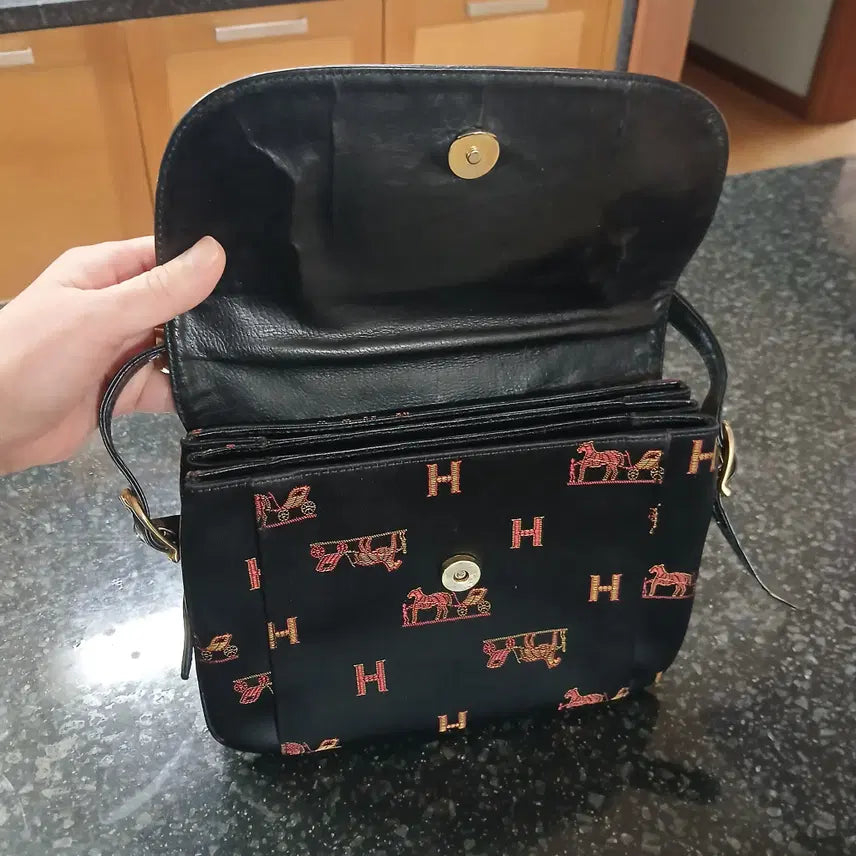 [BUNJANG] Vintage Women's Genuine Leather Shoulder Bag / 빈티지 여성 소가죽 숄더백 가방