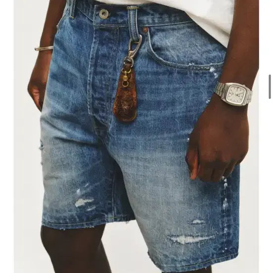 [BUNJANG] Outstanding Denim Shorts (Size L) / 아웃스탠딩 데님쇼츠 L