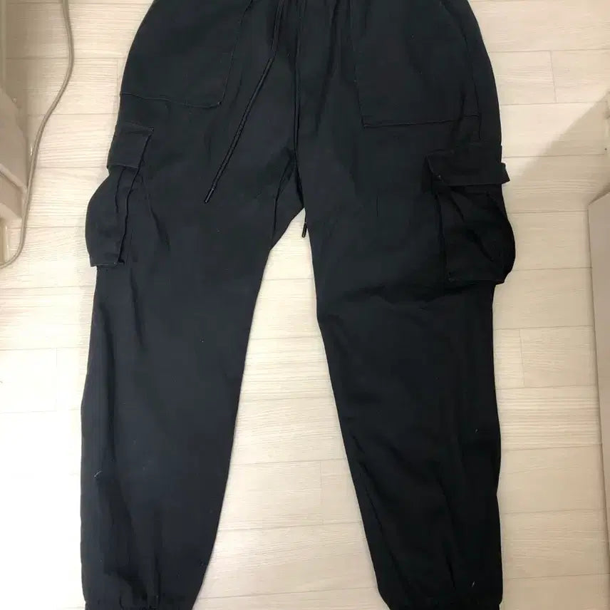 [BUNJANG] PLAC Black Cargo Jogger Pants L / PLAC 블랙 카고 조거 팬츠 L 30~32